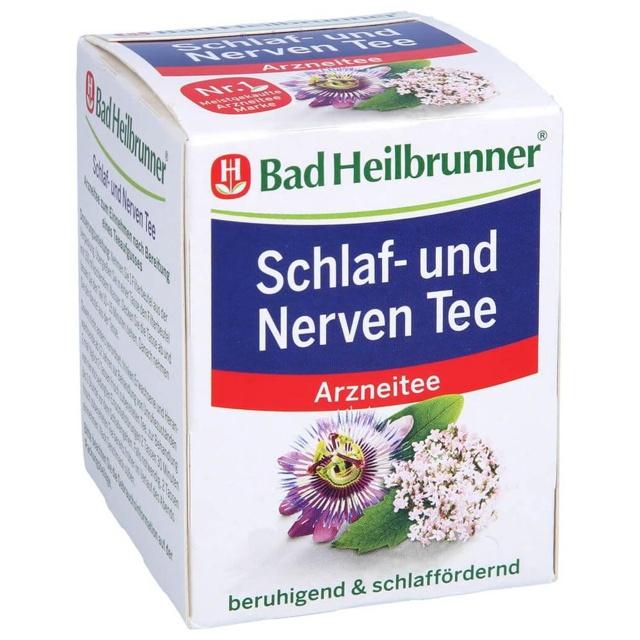 BAD HEILBRUNNER Schlaf- und Nerven Tee Filterbeut. product image