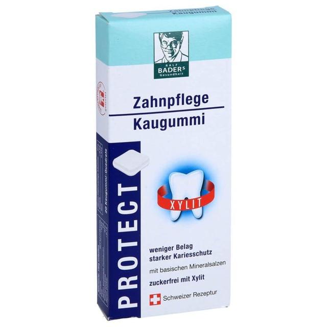 Bader´s PROTECT Zahnpflege 20 St Kaugummi product image