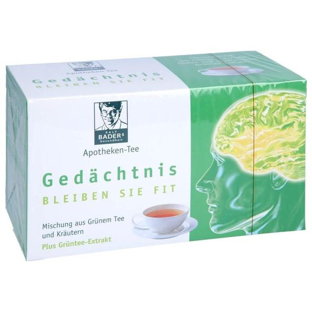 BADERS Apotheken Tee Gedächtnis Filterbeutel product image