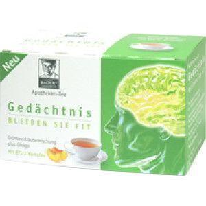 BADERS Apotheken Tee Gedächtnis Maxipack Fbtl. product image