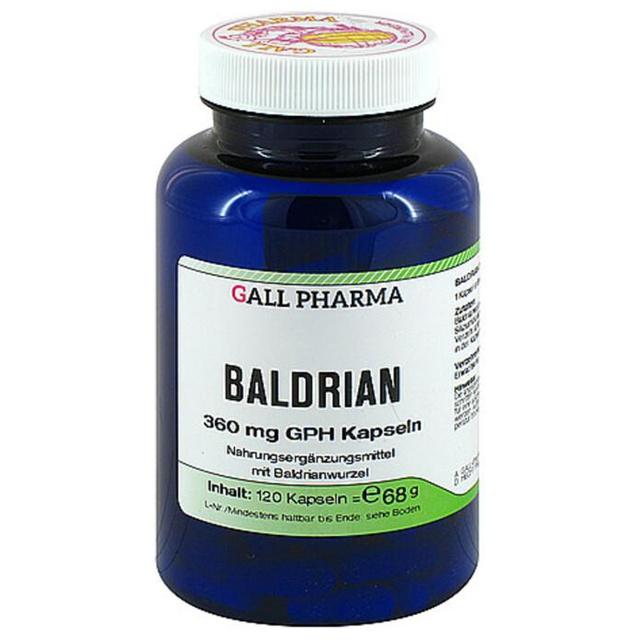Baldrian 360 mg GPH Kapseln, 120 St Kapseln product image
