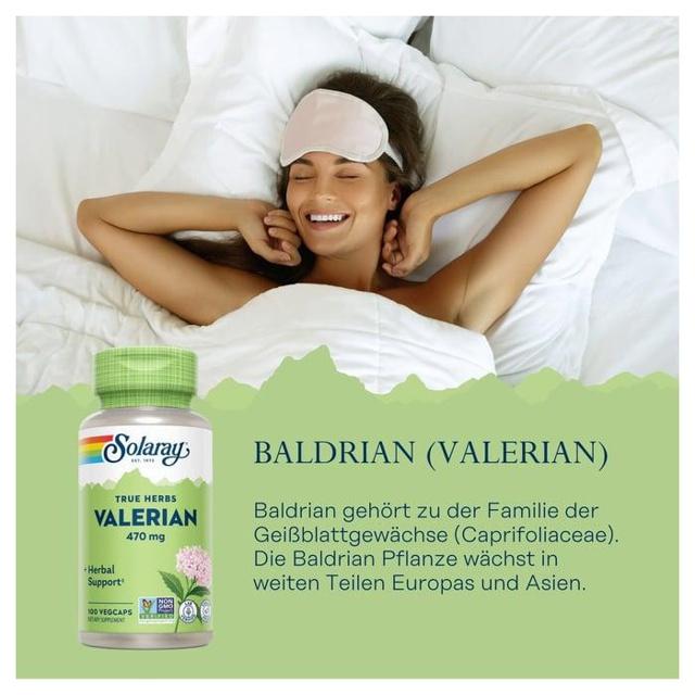 BALDRIAN 470 mg Solaray Kapseln product image