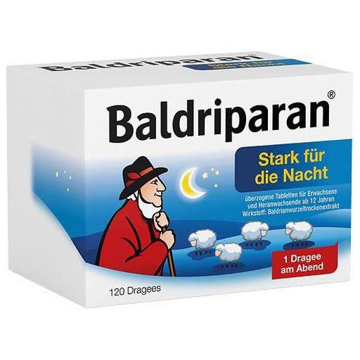 BALDRIPARAN Stark für die Nacht überzogene Tab. product image
