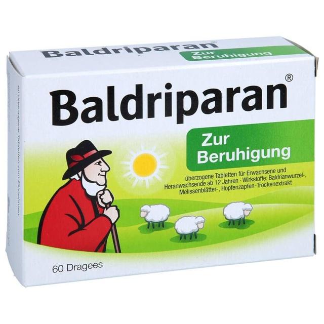 BALDRIPARAN zur Beruhigung überzogene Tabletten product image