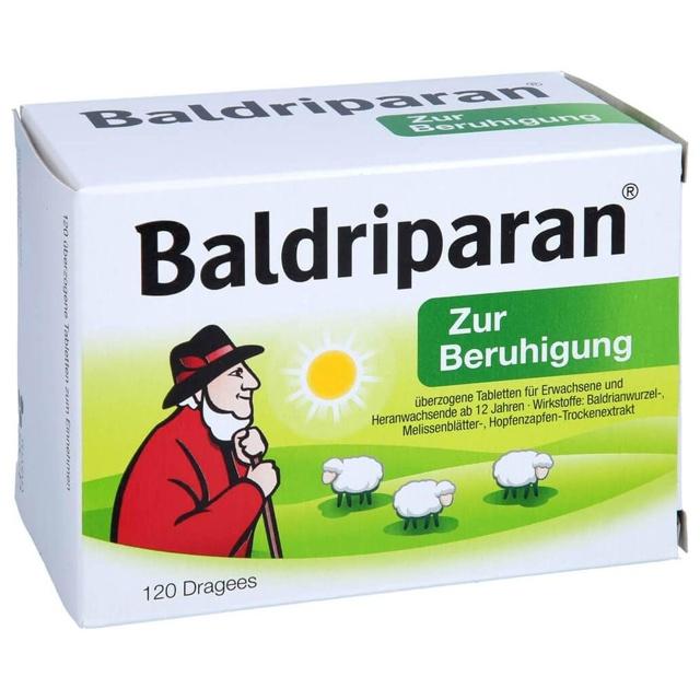 BALDRIPARAN zur Beruhigung überzogene Tabletten product image
