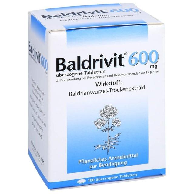 BALDRIVIT 600 mg überzogene Tabletten product image
