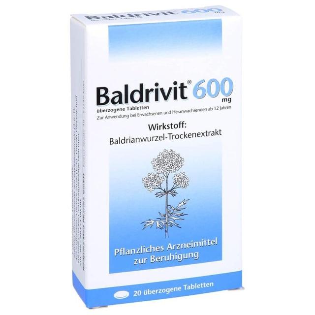 BALDRIVIT 600 mg überzogene Tabletten product image
