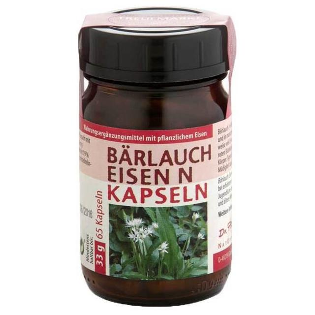 Bärlauch Eisen N Kapseln, 33 g Kapseln product image