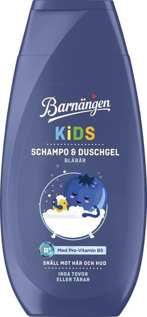 Barnängen Kids Schampo & Duschgel Blåbär 250 ml product image