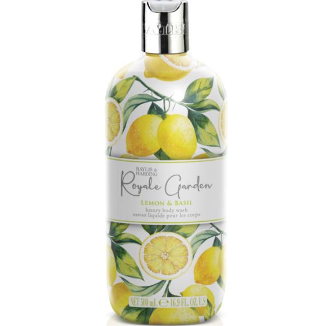 Baylis & Harding Royale Garden Lemon & Basil Body Wash 500 ml product image