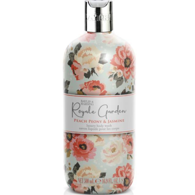 Baylis & Harding Royale Garden Peach Peony & Jasmine Body Wash 500 ml product image