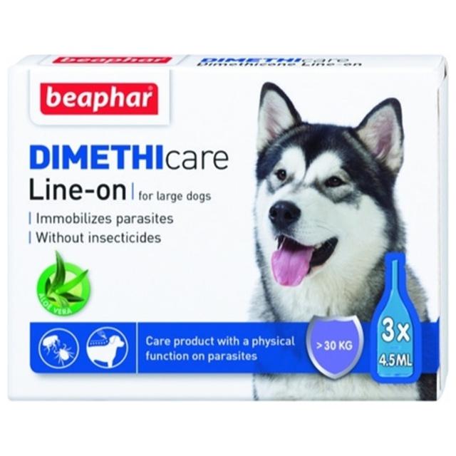 Beaphar Dimethicare Line-on hund 30 kg 3 x 4,5 ml product image