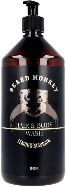 Beard Monkey Hair & Body Wash Lemongrass Rain 1000 ml product image