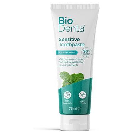 Beconfident Sensitive Toothpaste Fresh Mint Tandkräm mot ilningar 75 ml product image