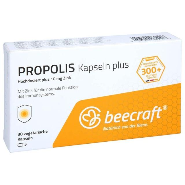 BEECRAFT Propolis Kapseln Plus product image
