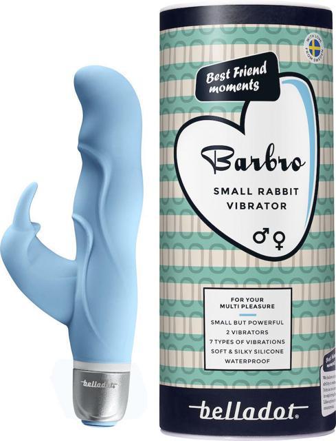 Belladot Barbro Small Rabbit Vibrator Blue product image