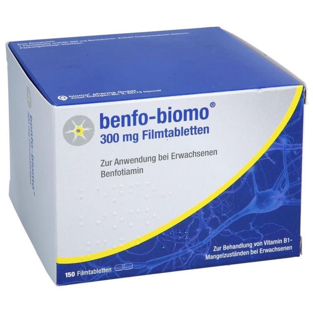 Benfo-Biomo 300 mg Filmtabletten, 150 St Filmtabletten product image
