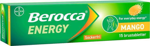 Berocca Mango Brustabletter 15 st product image