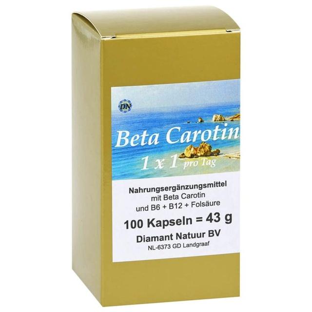 Beta Carotin 1 x 1 Pro Tag K, 100 St Kapseln product image