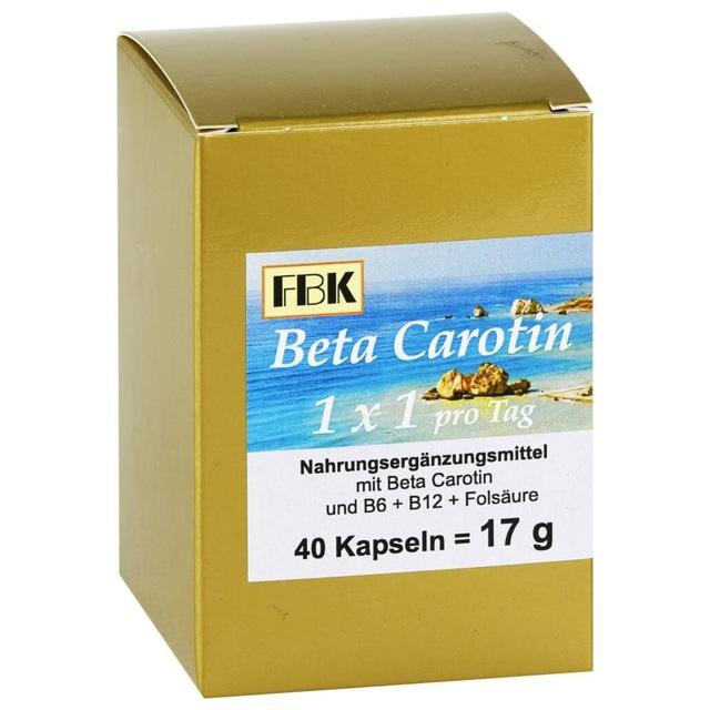 BETA CAROTIN 1x1 pro Tag Kapseln product image