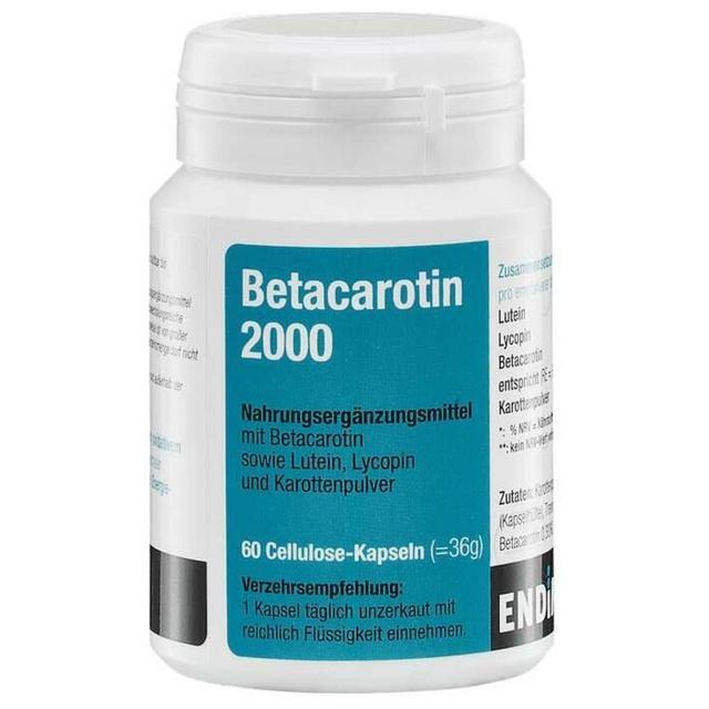 Betacarotin 2000 Kapseln, 60 St Kapseln product image