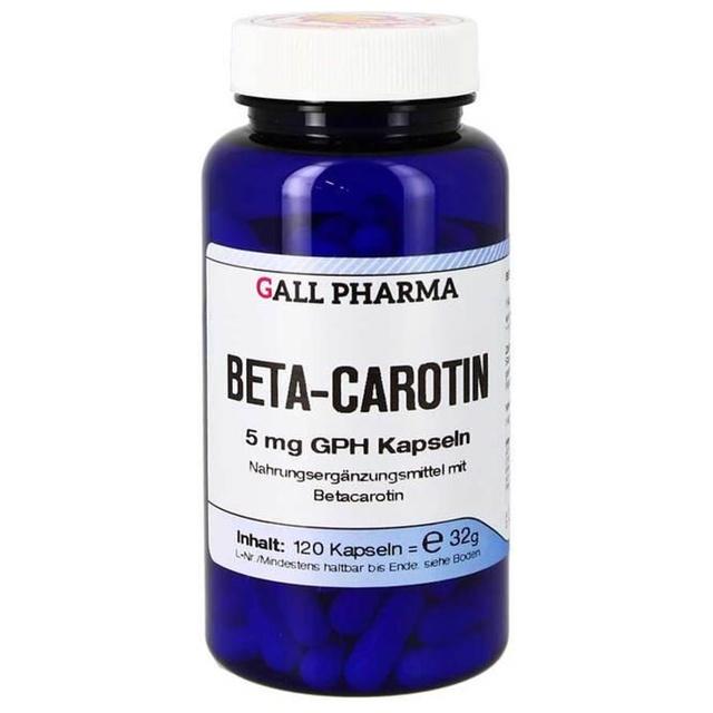 BETA CAROTIN 5 mg GPH Kapseln product image