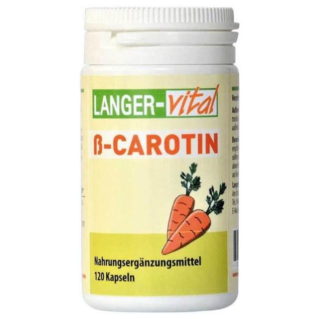 Beta Carotin 9 mg Kapseln, 120 St Kapseln product image