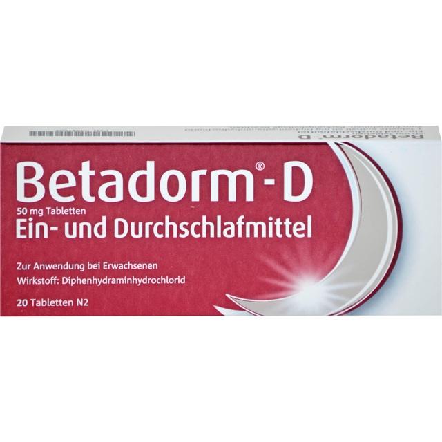 BETADORM D Tabletten product image