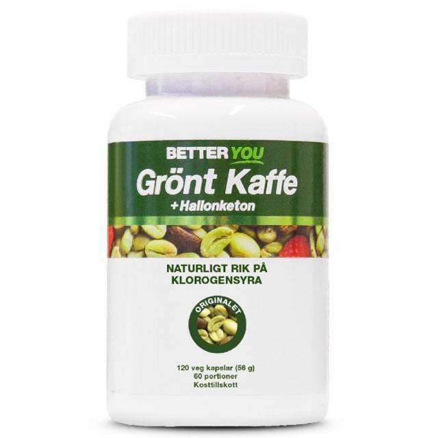 Better You Grönt Kaffe + Hallonketon 120 kapslar product image