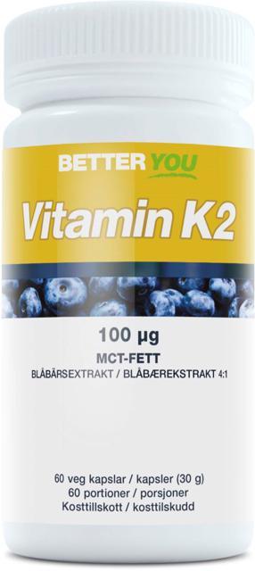 Better You Vitamin K2 100 µg - 90 kaps product image