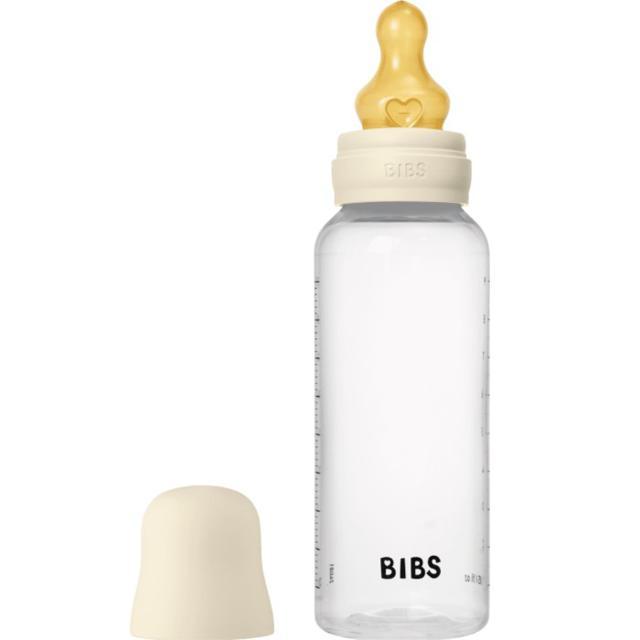 BIBS Baby Bottle Round Latex 270 ml Medium Flow Ivory product image