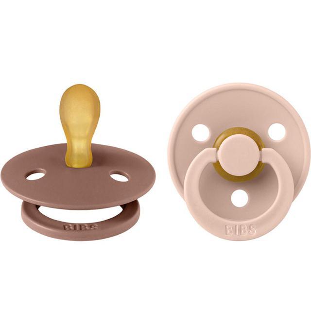 BIBS Colour Latex Symmetrical Blush/Woodchuck 2-pack Size 1 product image