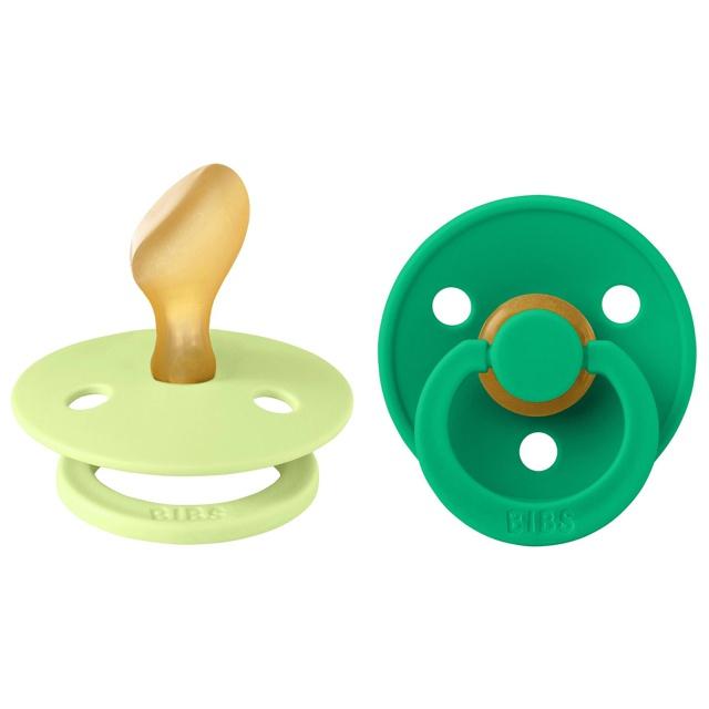BIBS Colour Latex Anatomical Size 2 Matcha/Cactus 2-pack product image