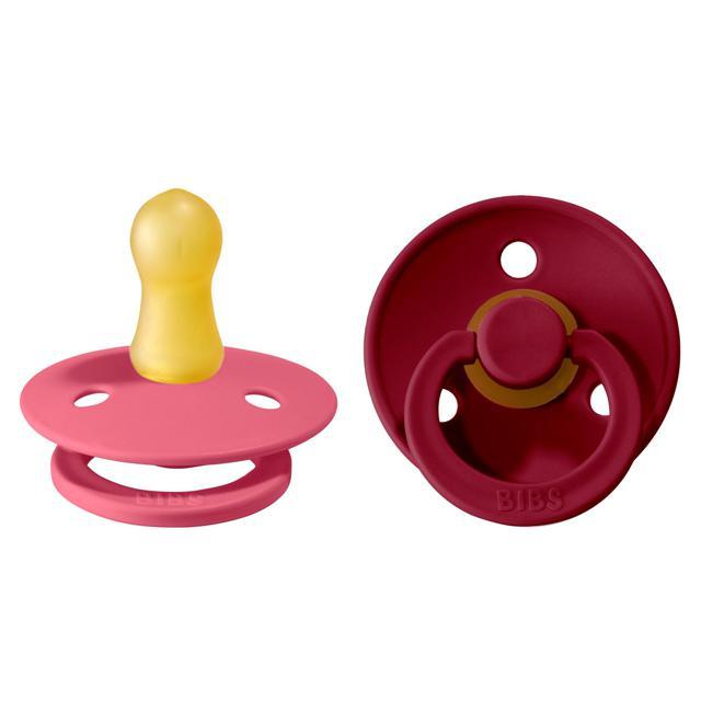 BIBS Napp Coral / Ruby 0-6 månader 2-pack product image