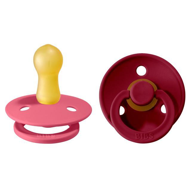 BIBS Colour Latex Size 2 Coral/Ruby 2-pack product image