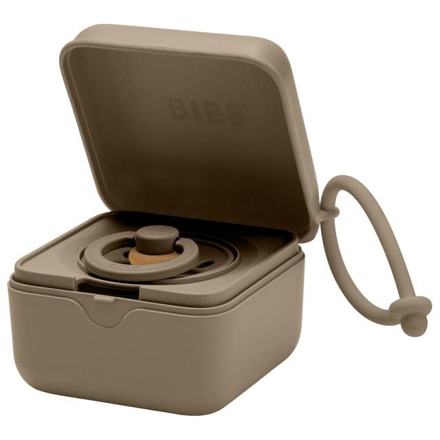 BIBS Pacifier Box Dark Oak 1 st product image