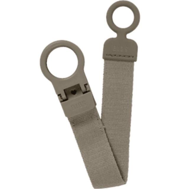 BIBS Pacifier Clip Loop Dark Oak product image