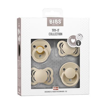 BIBS Try-It kollektion 0-6mån (Vanilj) 4 st - 4 Stk product image