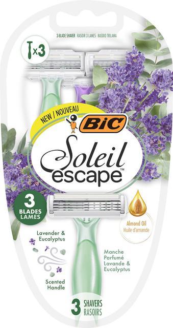 BIC Soleil Escape Rakhyvlar för Kvinnor 3-pack product image