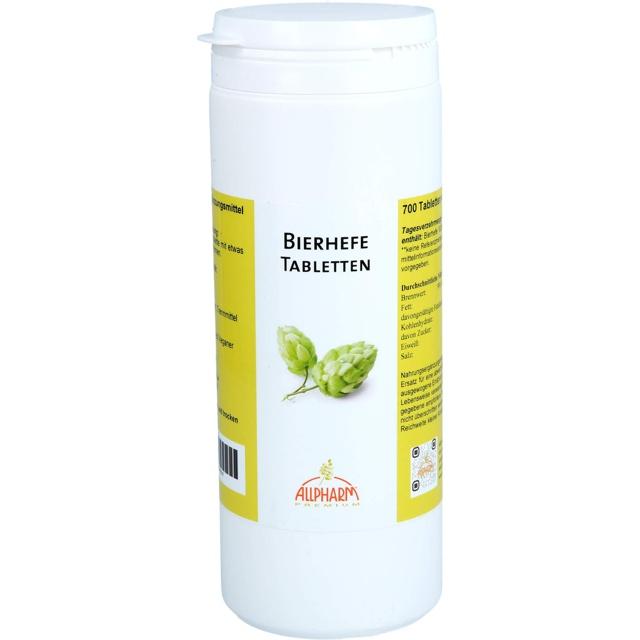 Bierhefe Tabletten von ALLPHARM, 250 g Tabletten product image
