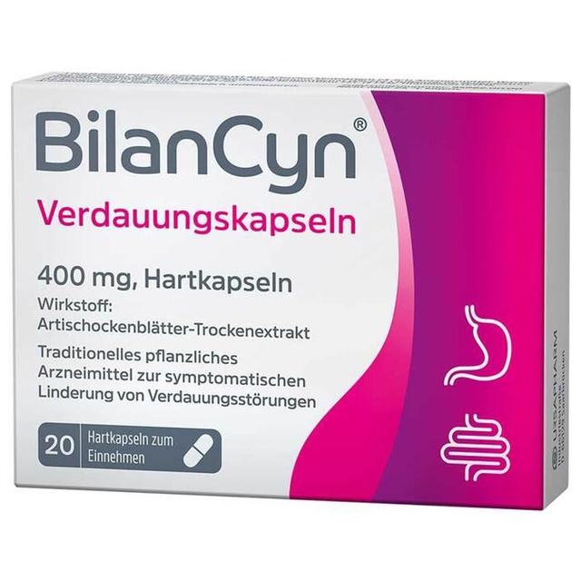 Bilancyn® Verdauungskapseln, 20 St Kapseln product image