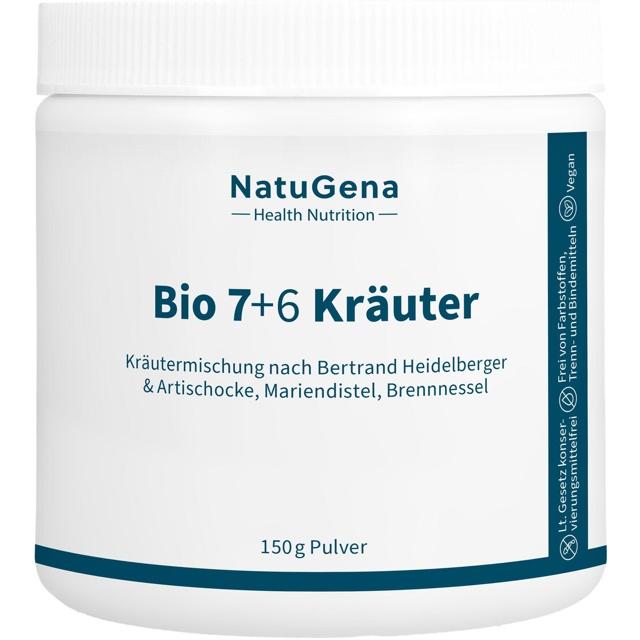 BIO 7+6 Kräuter Artischocke+Mariendistel veg.Pulv. product image