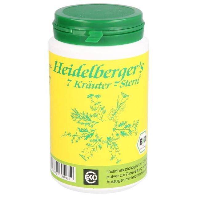 HEIDELBERGERS 7 Kräuter Stern Bio-Qualität Pulver product image