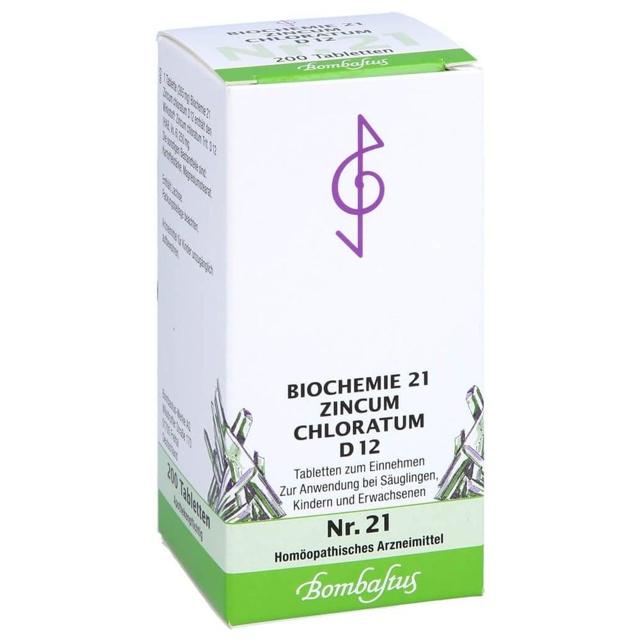 BIOCHEMIE 21 Zincum chloratum D 12 Tabletten product image