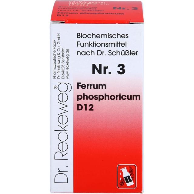 BIOCHEMIE 3 Ferrum phosphoricum D 12 Tabletten product image