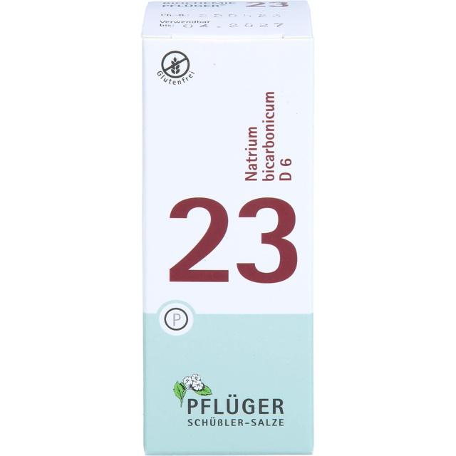 BIOCHEMIE Pflüger 23 Natrium bicarbonicum D 6 Tab. product image