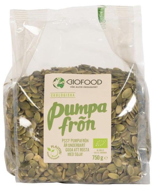 Biofood Pumpafrön 750 G product image