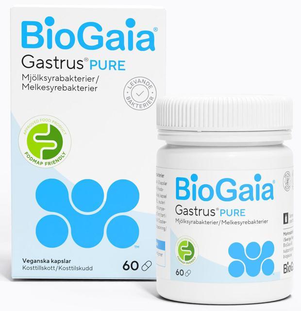 BioGaia Gastrus PURE 60 kapslar product image