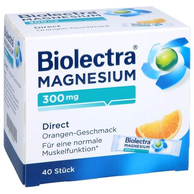 BIOLECTRA Magnesium 300 mg Direct Orange Sticks product image