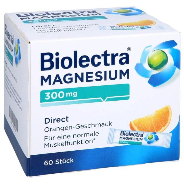 BIOLECTRA Magnesium 300 mg Direct Orange Sticks product image